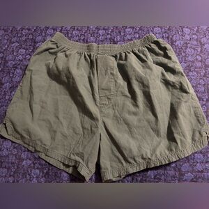 Stafford green/blue Elastic-Waist Boxer Shorts